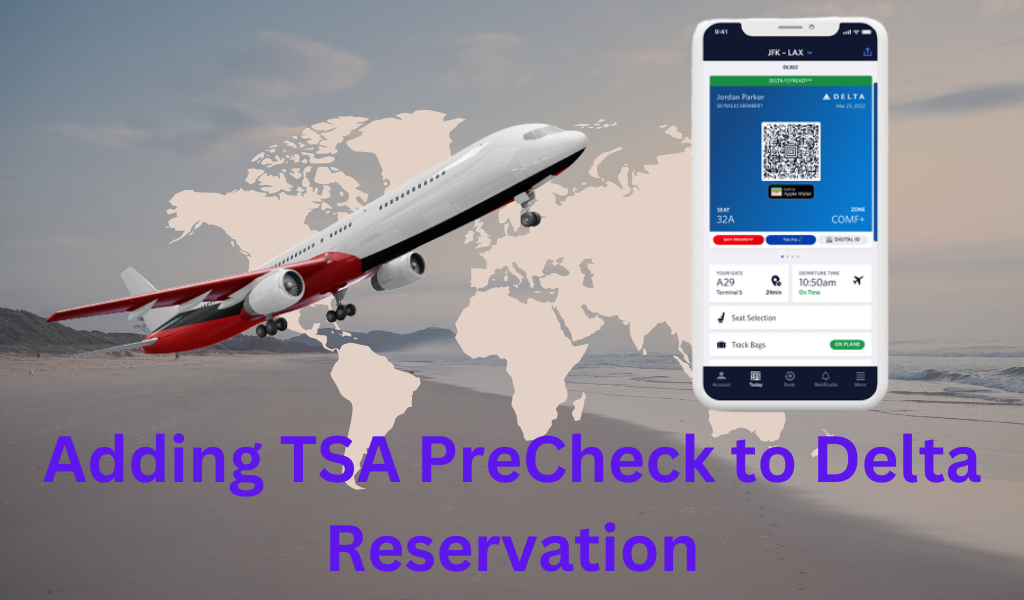 TSA precheck to an existing delta