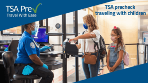 TSA precheck traveling with children
