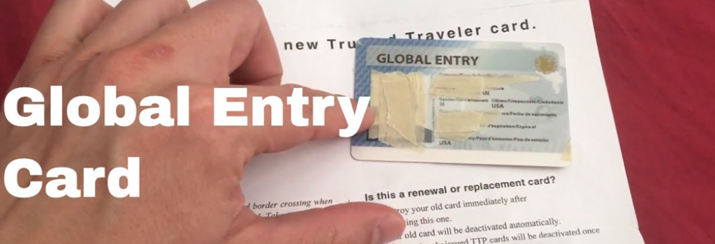 How to activate global entry card