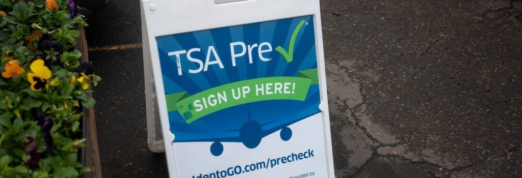 sign up for TSA Precheck